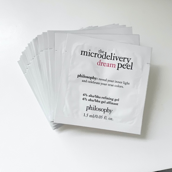 (25) PACKET LOT - Philosophy - The Microdelivery DREAM Acid PEEL AHA BHA Travel - Picture 3 of 5